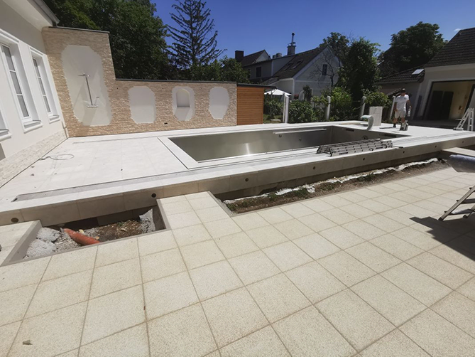 Schwimmbeckenbau
